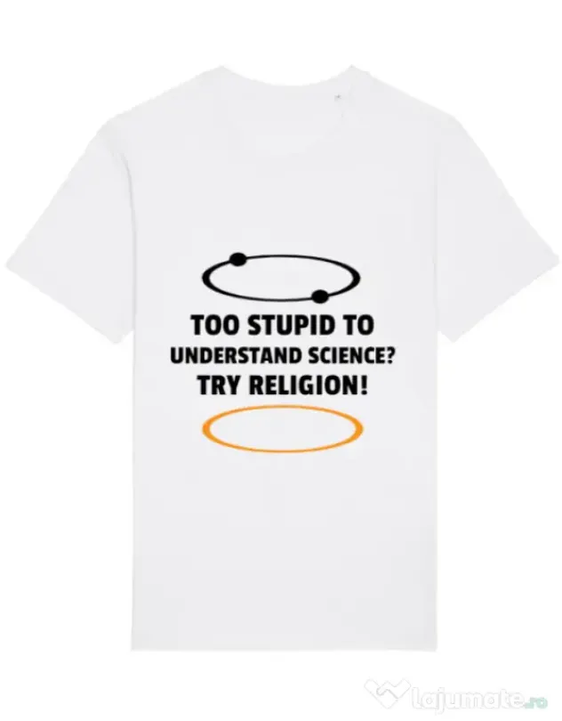 Tricou STANLEY STELLA barbat Try religion Alb