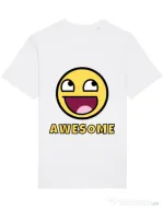 Tricou STANLEY STELLA barbat Awesome Alb