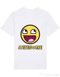 Tricou STANLEY STELLA barbat Awesome Alb