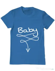 Tricou ADLER barbat Baby Albastru azuriu