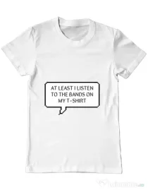 Tricou ADLER barbat T-shirt band Alb