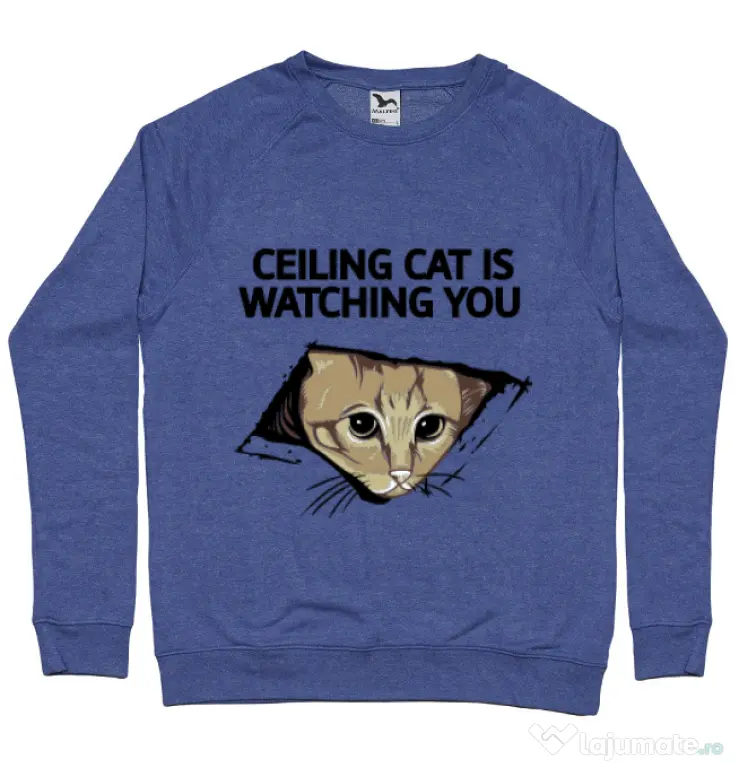 Bluza ADLER barbat Ceiling cat Albastru melanj