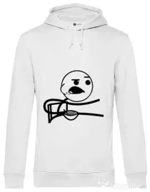 Hoodie barbat cu gluga Cereal Guy Alb