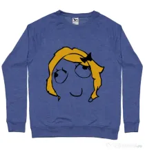 Bluza ADLER barbat Derpina Albastru melanj