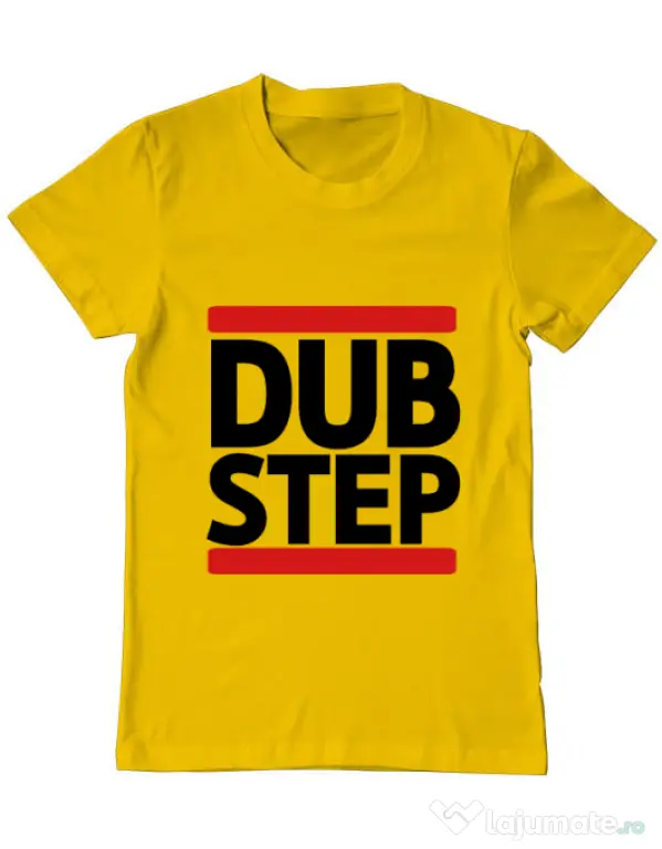 Tricou ADLER barbat Dubstep Galben