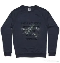 Bluza ADLER barbat Early mornings Denim inchis