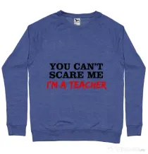 Bluza ADLER barbat I'm a teacher Albastru melanj