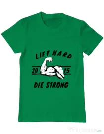 Tricou ADLER barbat Lift hard Verde mediu