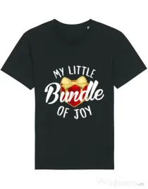 Tricou STANLEY STELLA barbat Bundle of joy Negru