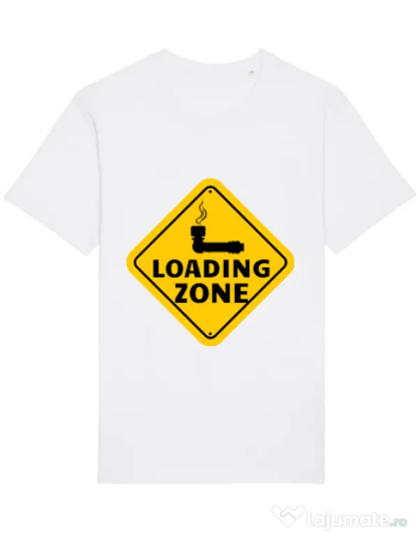 Tricou STANLEY STELLA barbat Loading zone Alb