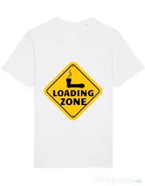 Tricou STANLEY STELLA barbat Loading zone Alb
