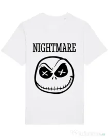 Tricou STANLEY STELLA barbat Nightmare Alb