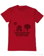 Tricou ADLER barbat Reality graphics Rosu