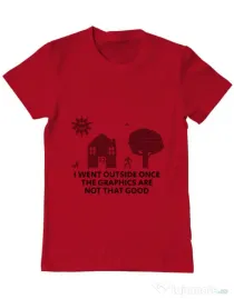 Tricou ADLER barbat Reality graphics Rosu