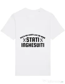 Tricou STANLEY STELLA barbat Stati inghesuiti Alb