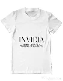 Tricou ADLER barbat Invidia Alb