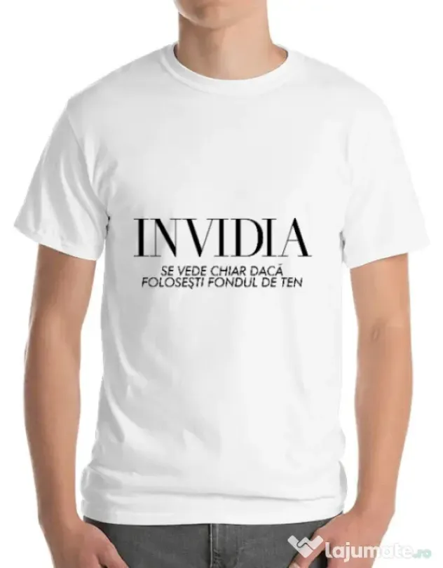 Tricou ADLER barbat Invidia Alb
