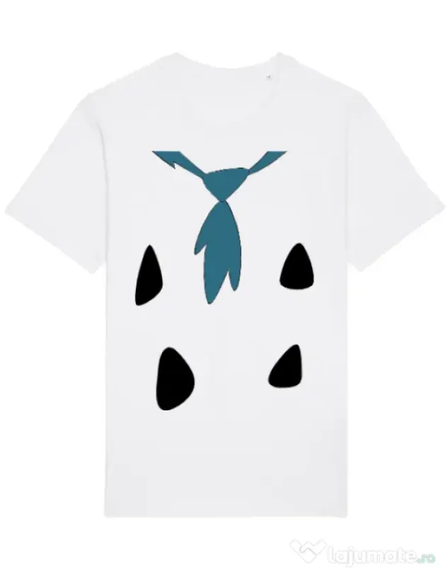 Tricou STANLEY STELLA barbat Flinstone costume Alb