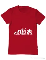Tricou ADLER barbat Drummer evolution Rosu