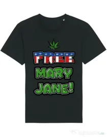 Tricou STANLEY STELLA barbat Free Mary Jane Negru