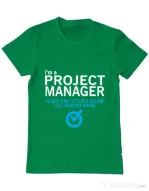 Tricou ADLER barbat Project manager Verde mediu