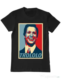 Tricou ADLER barbat Trololo Negru