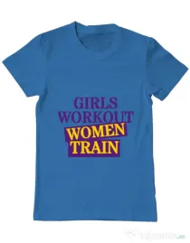 Tricou ADLER barbat Women train Albastru azuriu