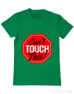Tricou ADLER barbat Can’t touch this Verde mediu