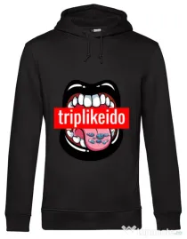 Hoodie barbat cu gluga Trip like I do Negru