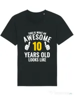Tricou STANLEY STELLA barbat Awesome birthday Negru