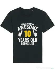 Tricou STANLEY STELLA barbat Awesome birthday Negru