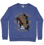 Bluza ADLER barbat Native pride Albastru melanj