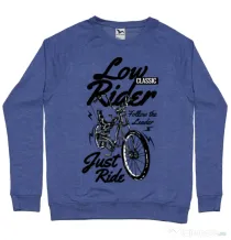Bluza ADLER barbat Lowrider Albastru melanj