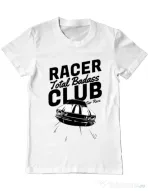 Tricou ADLER barbat Total badass Alb
