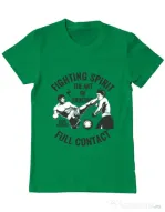 Tricou ADLER barbat Kick boxing Verde mediu