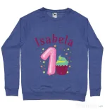 Bluza ADLER barbat First Birthday Albastru melanj