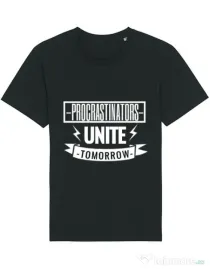 Tricou STANLEY STELLA barbat Procrastinators Negru