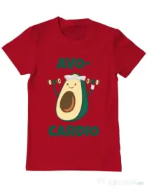 Tricou ADLER barbat Avo-cardio Rosu