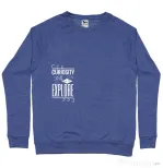 Bluza ADLER barbat Curiosity Albastru melanj
