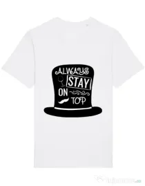 Tricou STANLEY STELLA barbat Stay on top Alb