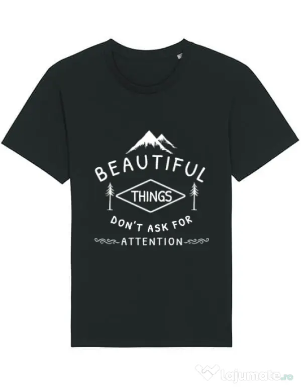 Tricou STANLEY STELLA barbat Beautiful things Negru