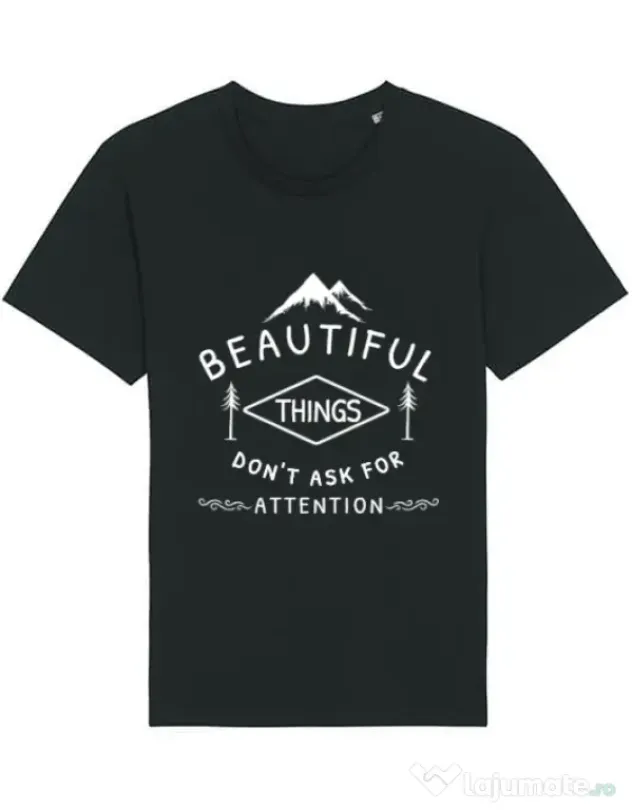 Tricou STANLEY STELLA barbat Beautiful things Negru