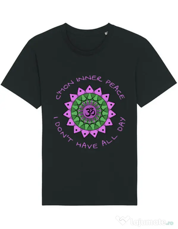 Tricou STANLEY STELLA barbat C’mon inner peace Negru