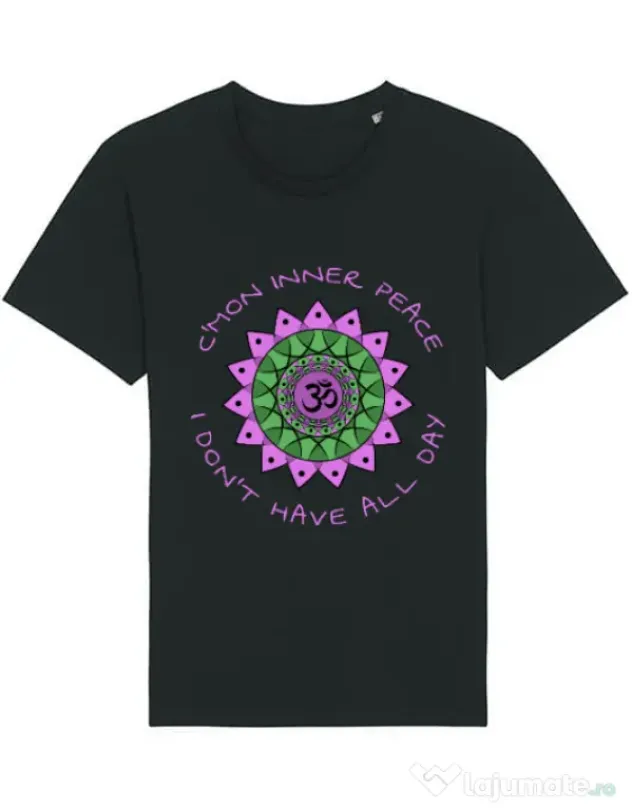 Tricou STANLEY STELLA barbat C’mon inner peace Negru