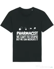 Tricou STANLEY STELLA barbat Pharmacist Negru