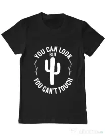 Tricou ADLER barbat You can’t touch Negru