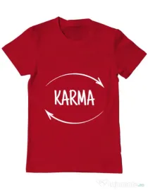 Tricou ADLER barbat Karma Rosu