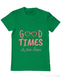 Tricou ADLER barbat Tan lines Verde mediu