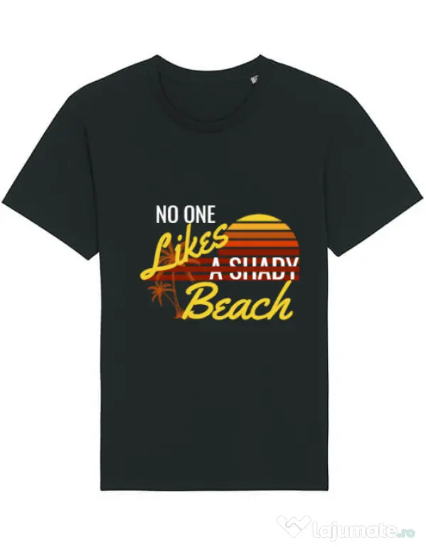 Tricou STANLEY STELLA barbat Shady beach Negru