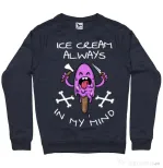 Bluza ADLER barbat Always in my mind Denim inchis